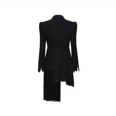 Yohji Yamamoto Irregular Hem Coat
