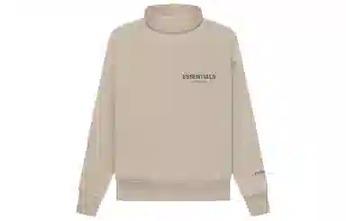 Fear of God Essentials Kids Pullover Mockneck Tan