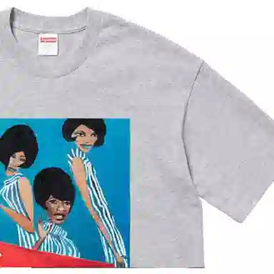 Supreme FW18 Group Tee Heather Grey