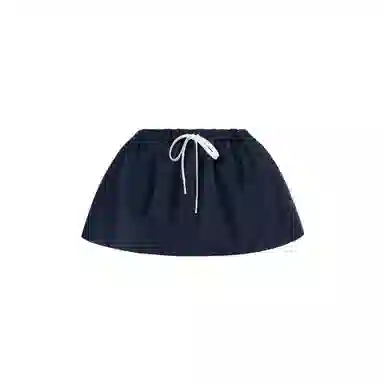 Miu Miu SS24 Mini Skirt Navy Blue