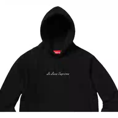 Supreme SS19 Le Luxe Hooded Sweatshirt Black