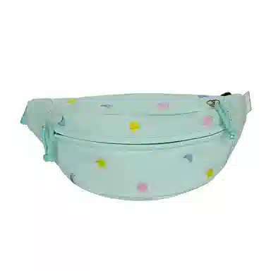 行途 可爱卡通休闲运动斜挎包轻便旅行胸前防水 帆布 帆布包腰包 女款 多色