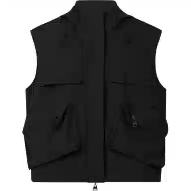 美洋 户外旅行家纯色连帽马甲 女款