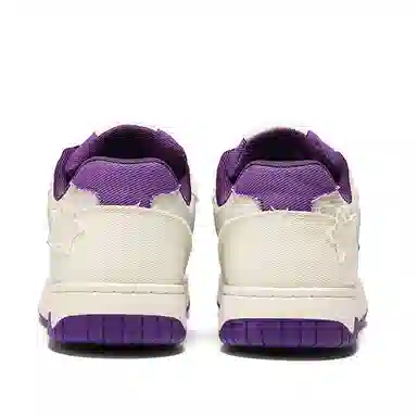 双星八特 帆布拼接舒适透气运动经典百搭 防滑减震耐磨透气 低帮 板鞋 男女同款