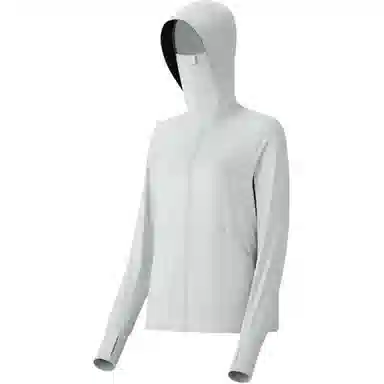 蕉下 宽松插肩连帽纯色防晒服 女款