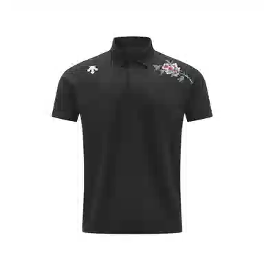 DESCENTE TRAINING logoPolo BK-tap shoe