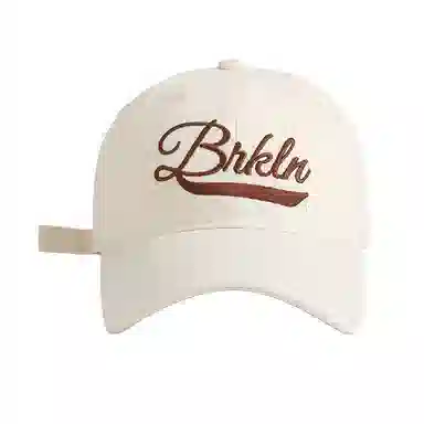 艾佳微 时尚美式复古潮牌字母刺绣宽檐大头围显白显脸小休闲百搭防晒遮脸 棉 鸭舌帽 男女同款情侣款