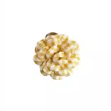 水中玉 花朵半扎发小抓夹高级感发卡后脑勺发饰发量少夹子头饰 亚克力 发夹 女款