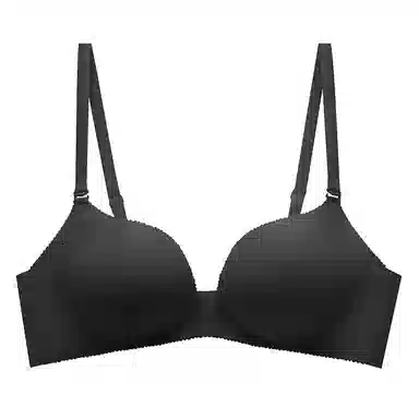 曼妮芬 小胸聚拢无钢圈软支撑裸感提拉简约小波芽文胸 女款