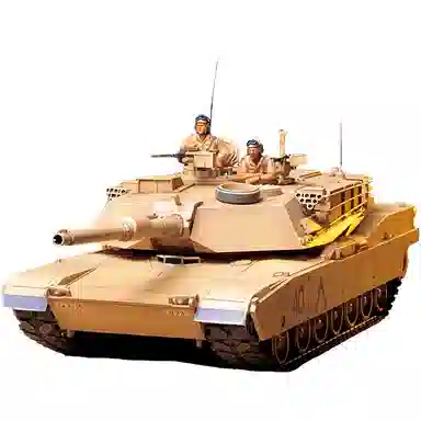 Tamiya 135 SCALE M1A1 ABRAMS 120mm GUN MAIN BATTLE TANK