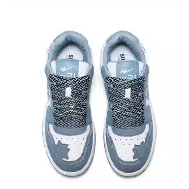 双星八特 帆布拼接舒适透气运动经典百搭 防滑减震耐磨透气 低帮 板鞋 男女同款