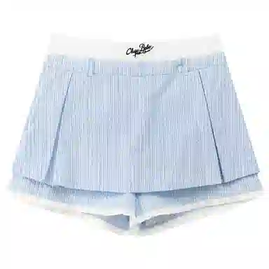 CHUU Lace Panel Skirt Shorts