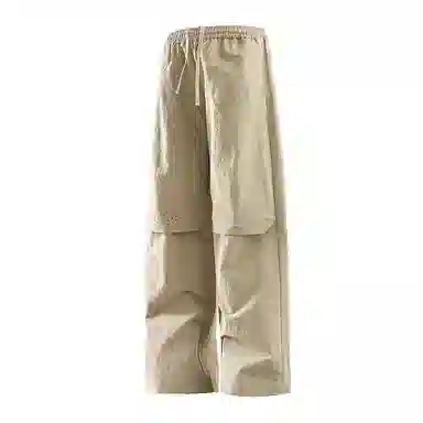 杜克恩 防泼水直筒纯色休闲裤 男款