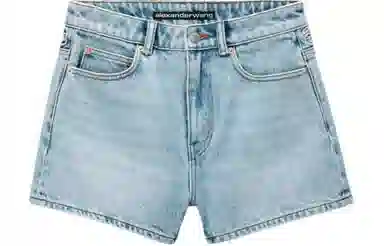 Alexander Wang High Rise Shorty Denim
