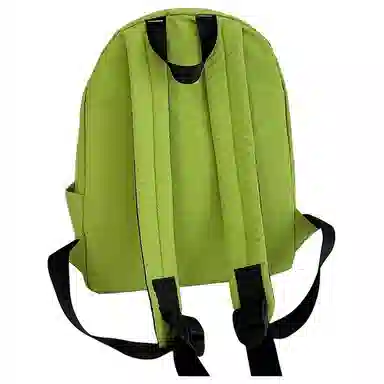 行途 大学生时尚大容量书包高中生旅游轻便大容量电脑背包潮 尼龙 双肩包 男女同款情侣款 黑色/米白色/绿色/桔色/紫色