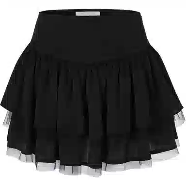 NOT YOUR ROSE FW24 Sasha skirt Black