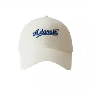 艾佳微 大头围立体刺绣韩版简约出行遮阳帽可调节软件显脸小 棉 鸭舌帽 男女同款情侣款