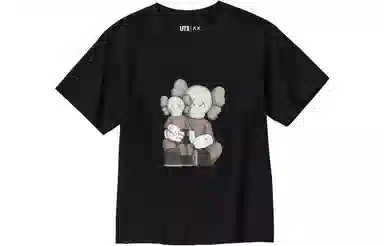 UNIQLO x KAWS SS23 Kids T-Shirt Black