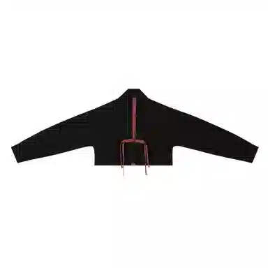 月乌织造司原创汉元素汉服织金撞色拼接修身新中式连衣裙女高级感