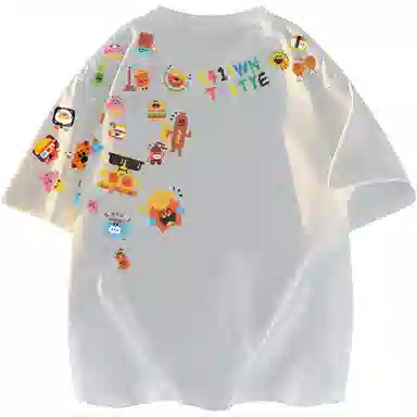 K411 Retro Cartoon Logo T-Shirt