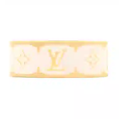 Louis Vuitton Nanogram Ring White