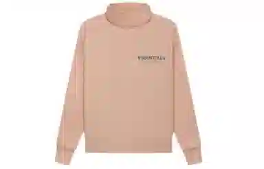Fear of God Essentials FW21 Kids Pullover Mockneck Matte Blush