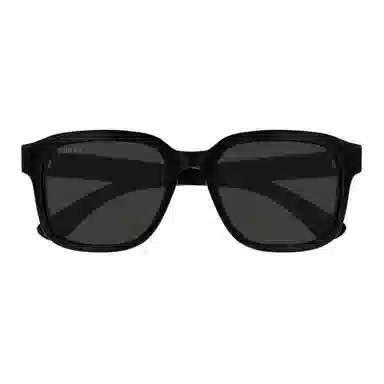 Gucci Logo Rectangular Sunglasses Black