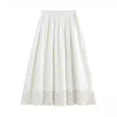 茵曼 宽松中腰适中休闲长裙 女款