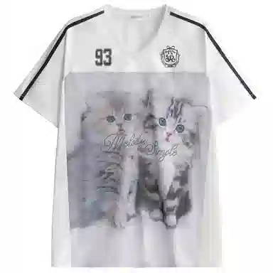 UNIFREE V-Neck Relaxed T-Shirt