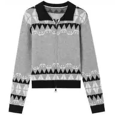 九条喵 学院宽松毛衣针织衫制服 女款