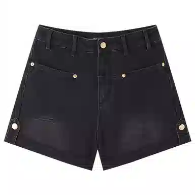 太平鸟 笑脸牛仔短裤 女款