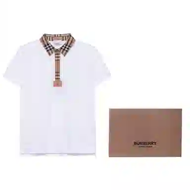 Burberry Kids Polo White