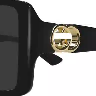 Gucci Square Sunglasses Black