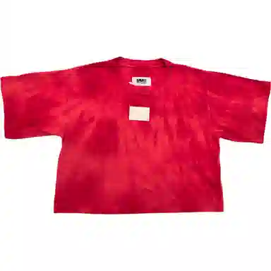 MM6 Maison Margiela Logo Effect Crew Neck T-Shirt