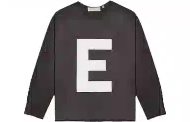Fear of God Essentials SS22 Big E Sweater Iron Kids