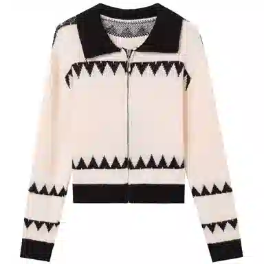 九条喵 学院宽松毛衣针织衫制服 女款