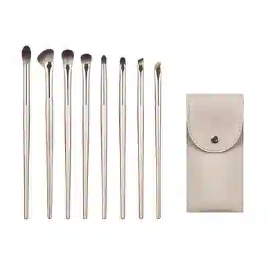 馨枕居  鎏金软毛化妆刷套装 修容打底定妆