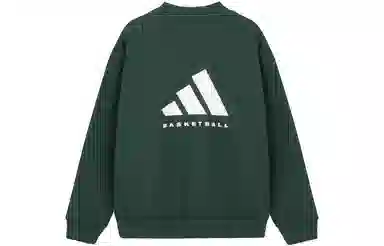 adidas Chapter One Basketball Fleece Sweat Crew Sweatshirt Logo