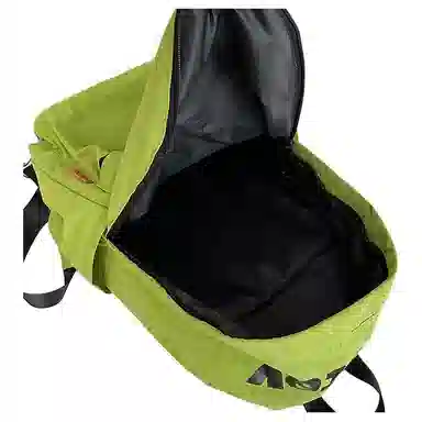 行途 大学生时尚大容量书包高中生旅游轻便大容量电脑背包潮 尼龙 双肩包 男女同款情侣款 黑色/米白色/绿色/桔色/紫色