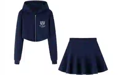 东鲸岁时记 字母印花休闲制服套装 女款