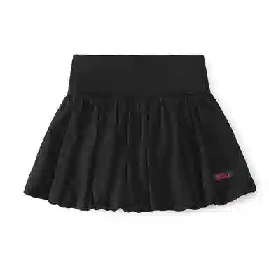 MARDI MERCREDI SS25 VOLUME MINI SKIRT_BLACK