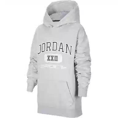 Jordan Sport Hoodie Light Heather Grey Youth