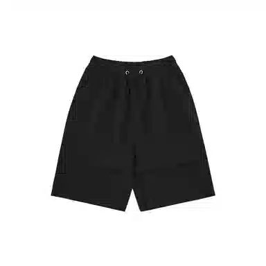 膨胀潮牌 美式潮牌系绳阔腿宽松休闲短裤 男女同款
