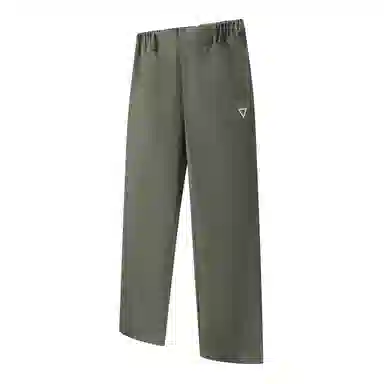COLDSTONE Street Loose Straight Triangle Logo Pants
