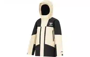 李宁儿童 宽松连帽加绒风衣 儿童款