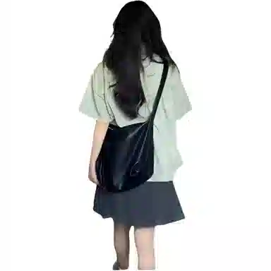 木清清 港风条纹短袖衬衫百褶裙日系学院风小个子裙装套装 女款