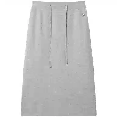 Peacebird x Prince High Waist Skirt Light Grey