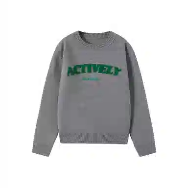 青蛙王子 亲肤百搭圆领舒适毛衣 儿童款