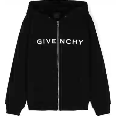 Givenchy SS24 Logo Hoodie Black
