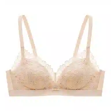 曼妮芬 舒适无钢圈性感蕾丝小胸聚拢胸罩文胸 女款